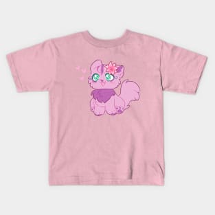 LPS Purple Persian Cat Kids T-Shirt